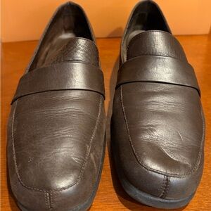 Women’s Brown Leather Loafers